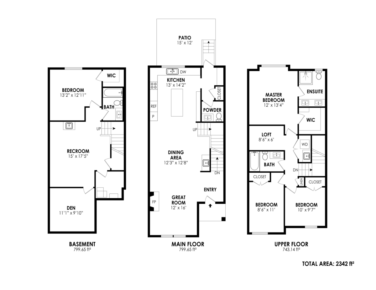 Aerial View of 3 20537 75a Avenue, Langley, BC