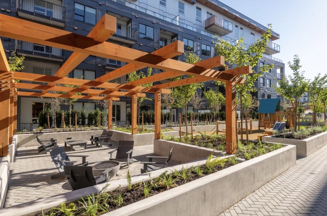 Exterior Rear Photo of 406 648 Lea Avenue, Coquitlam, BC