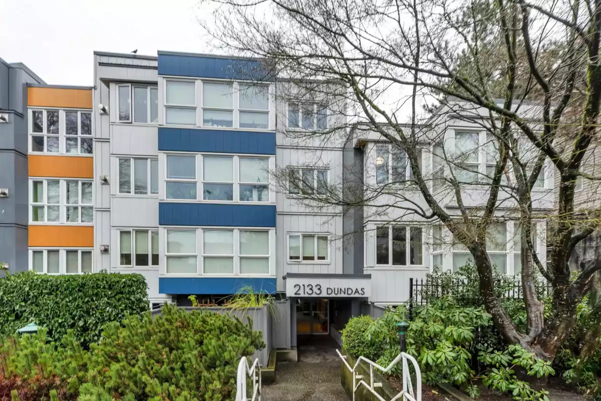 Exterior Rear Photo of 406 2133 Dundas Street, Vancouver, BC