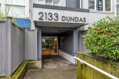 406 2133 Dundas Street, Vancouver, BC, Vancouver — 2 bed apartment/condo for sale