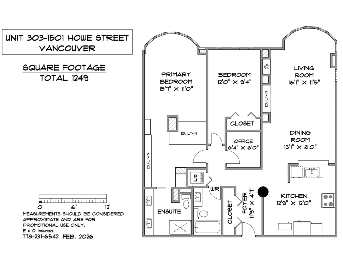 Outdoor Deck Photo of 303 1501 Howe Street, Vancouver, BC