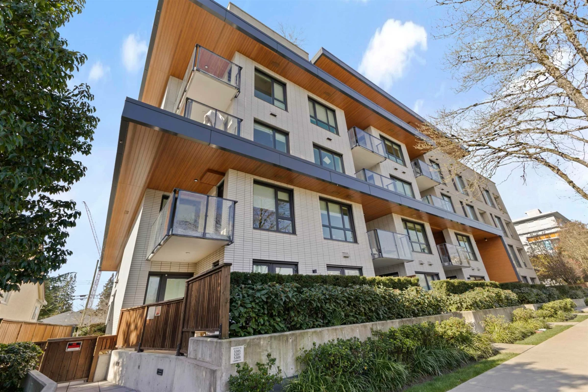 Exterior Front Photo of 307 5383 Cambie Street, Vancouver, BC