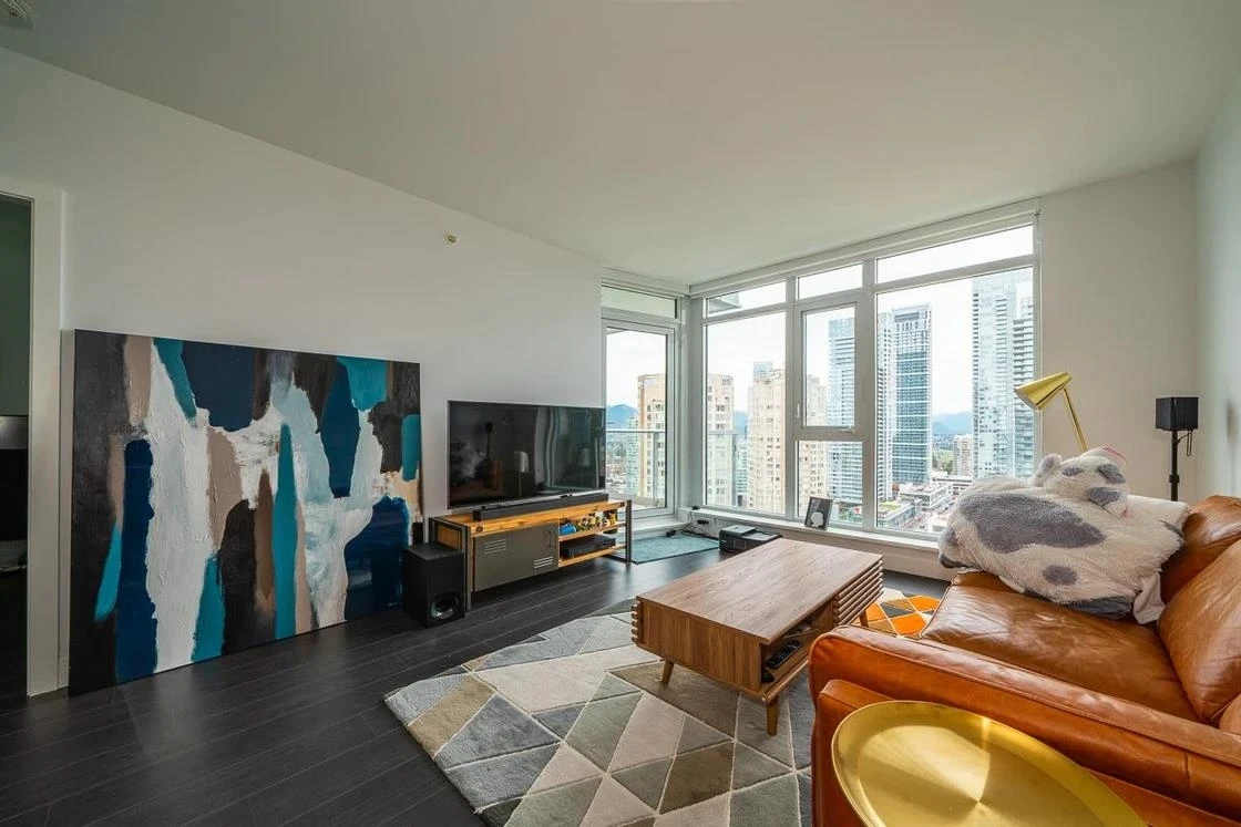 Living Room Photo of 1902 4458 Beresford Street, Burnaby, BC