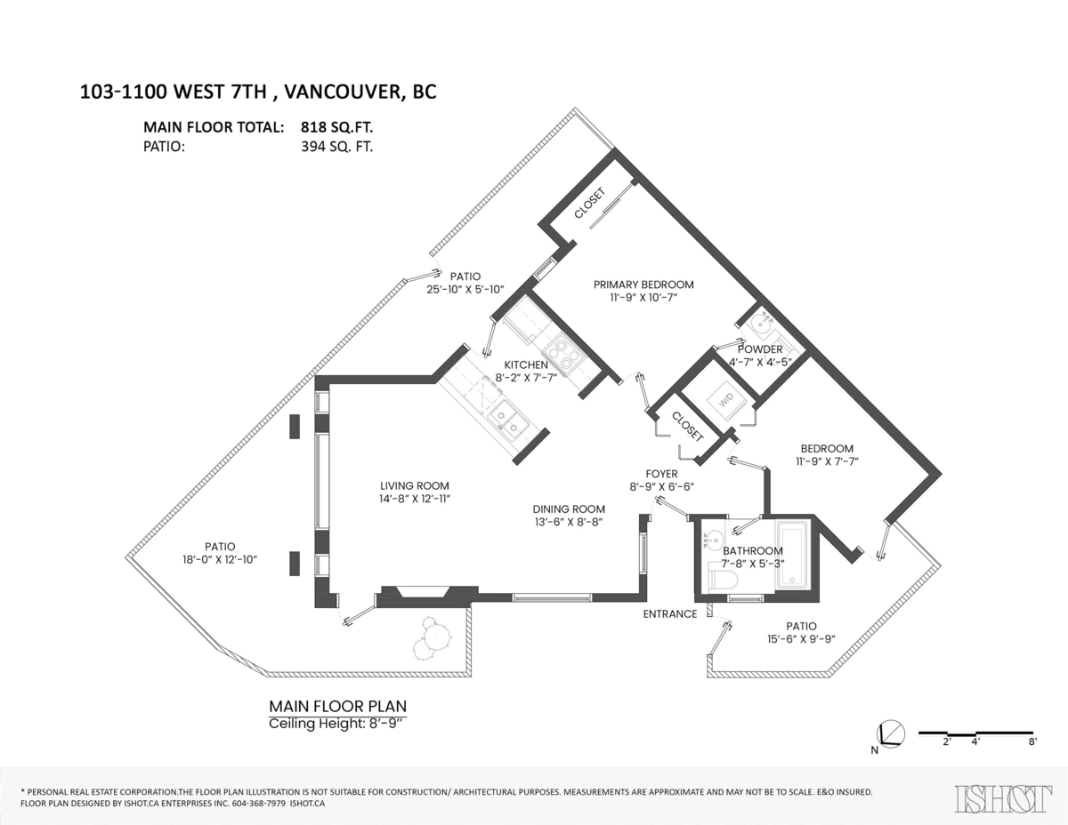 Neighborhood Park Photo Near 103 1100 W 7th Avenue, Vancouver, BC