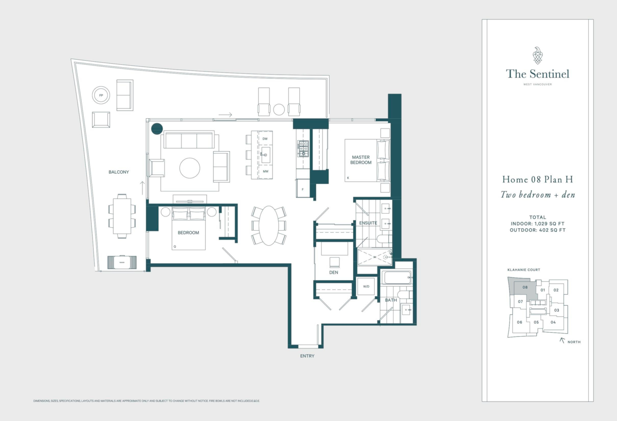 Front Yard Photo of 1708 200 Klahanie Court, West Vancouver, BC