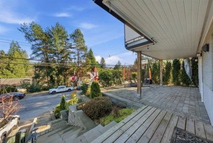 Aerial View of 1911 Deep Cove Road, North Vancouver, BC