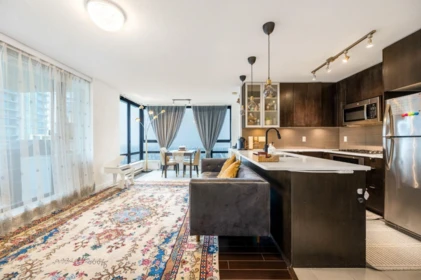 Kitchen Island Photo of 2503 7328 Arcola Street, Burnaby, BC