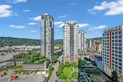 Outdoor Patio Photo of 1801 1188 Pinetree Way, Coquitlam, BC