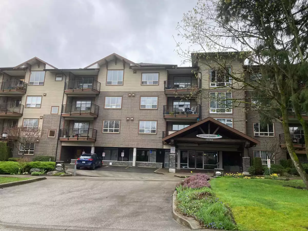 Exterior Rear Photo of 304 16068 83 Avenue, Surrey, BC
