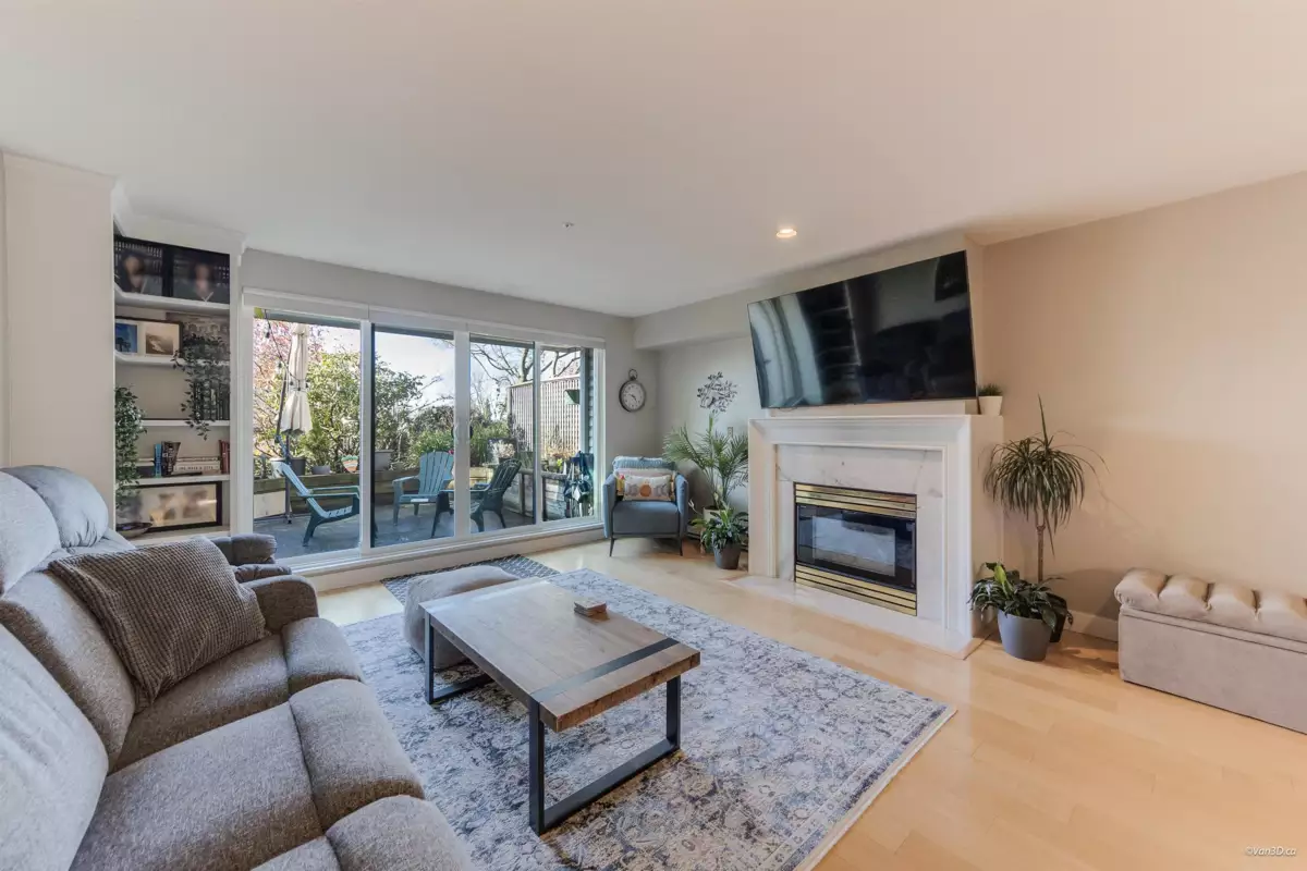 Living Room Photo of 6 2150 SE Marine Drive, Vancouver, BC