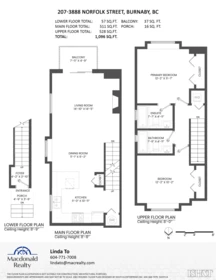 Powder Room Photo of 207 3888 Norfolk Street, Burnaby, BC
