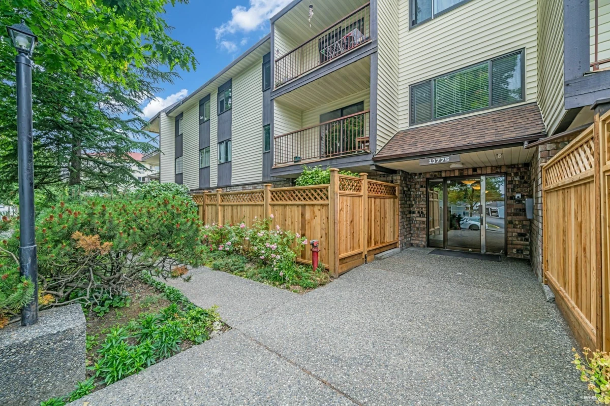 Exterior Rear Photo of 103 13775 74 Avenue, Surrey, BC