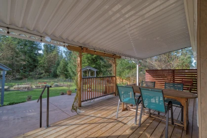 Outdoor Deck Photo of 8029 Southwood Road, Halfmoon Bay, BC
