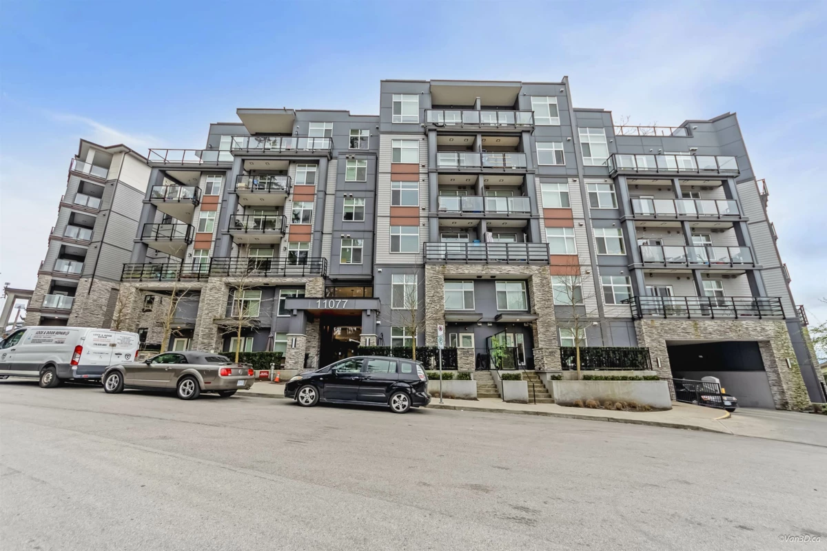 Exterior Rear Photo of 608 11077 Ravine Road, Surrey, BC