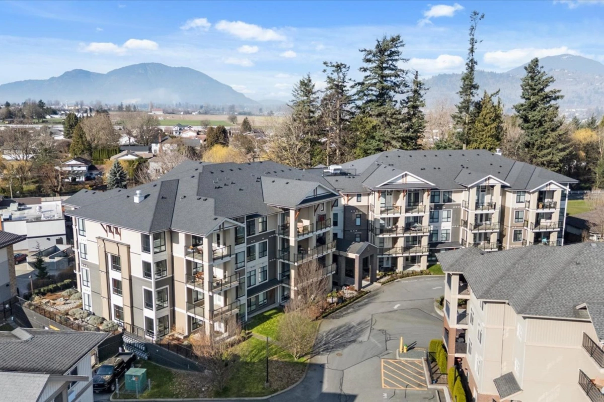 Exterior Rear Photo of 102 45761 Stevenson Road, Chilliwack, BC