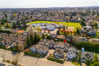 Backyard Photo of 6 7188 Blundell Road, Richmond, BC