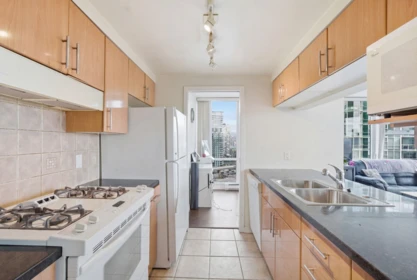 Aerial View of 1808 193 Aquarius Mews, Vancouver, BC