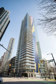 Aerial View of 1103 499 Pacific Street, Vancouver, BC
