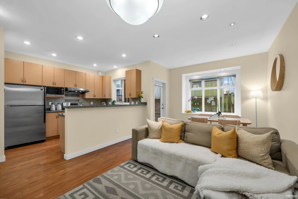 Living Room Photo of 16 8600 No. 3 Road, Richmond, BC