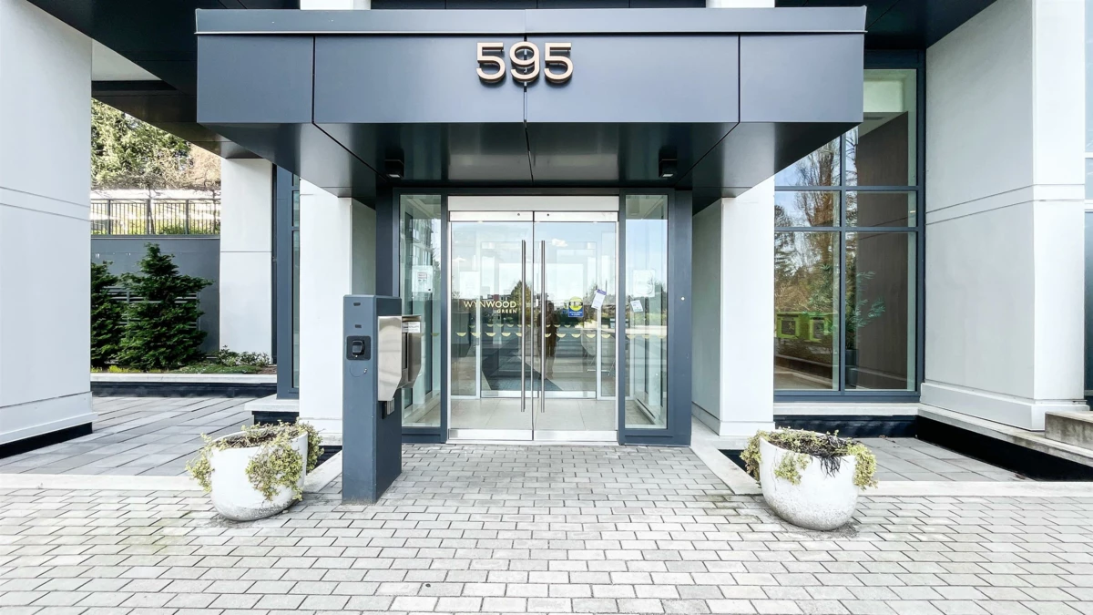Exterior Rear Photo of 703 595 Austin Avenue, Coquitlam, BC