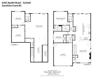 Kitchen Island Photo of 6263 Apollo Road, Sechelt, BC