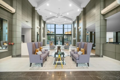 Entry Foyer Photo of 603 9399 Alexandra Road, Richmond, BC