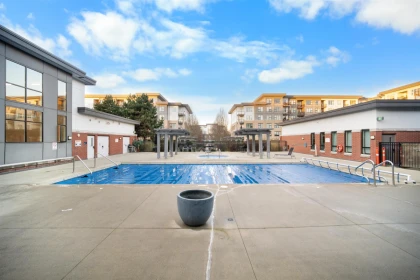 Outdoor Patio Photo of 603 9399 Alexandra Road, Richmond, BC