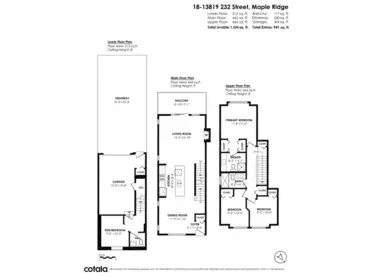 18 13819 232 Street, Maple Ridge, BC, Maple Ridge — Townhouse for sale