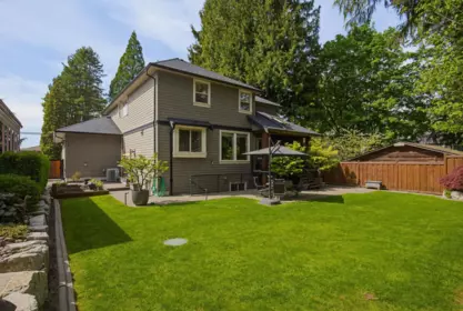 Aerial View of 8946 Wright Street, Langley, BC