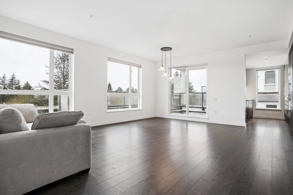 Family Room Photo of 608 6677 Cambie Street, Vancouver, BC
