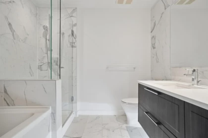 Powder Room Photo of 608 6677 Cambie Street, Vancouver, BC