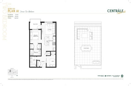 Primary Bedroom Photo of 505 4488 Hastings Street, Burnaby, BC