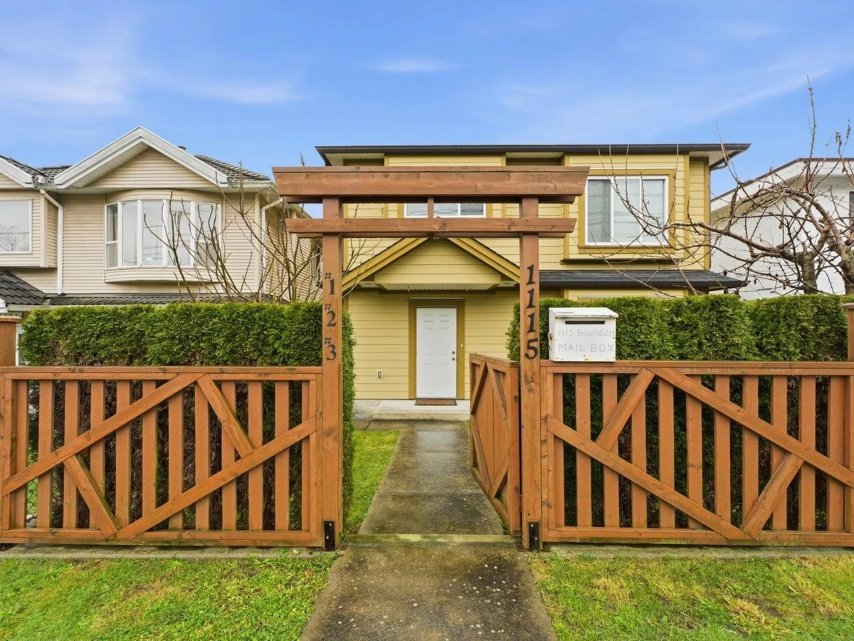Exterior Rear Photo of 1115 Boundary Road, Vancouver, BC