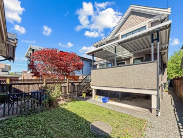 Aerial View of 2456 E 45th Avenue, Vancouver, BC