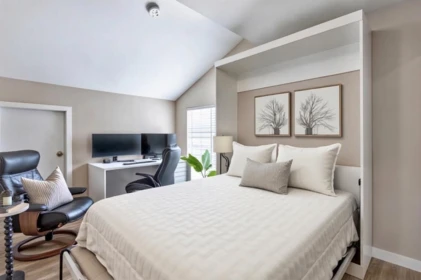 Basement Recreation Room Photo of 406 888 W 13th Avenue, Vancouver, BC