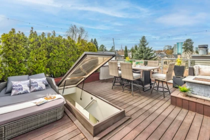 Outdoor Deck Photo of 406 888 W 13th Avenue, Vancouver, BC