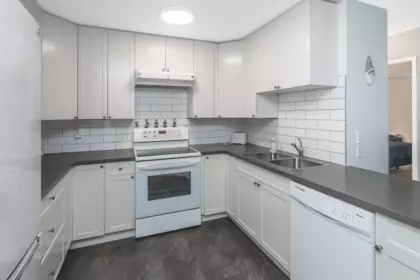 Kitchen Island Photo of 309 17695 58 Avenue, Surrey, BC