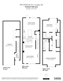 Garage Interior Photo of 94 20350 68 Avenue, Langley, BC