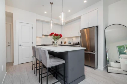 Kitchen Island Photo of B110 20834 80 Avenue, Langley, BC