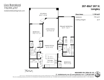 Aerial View of 207 8067 207 Street, Langley, BC