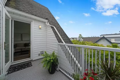 Aerial View of 404 12639 No. 2 Road, Richmond, BC