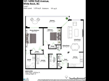 Staircase Photo of 107 14950 Thrift Avenue, White Rock, BC