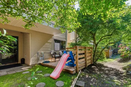 Outdoor Deck Photo of 110 1210 Falcon Drive, Coquitlam, BC