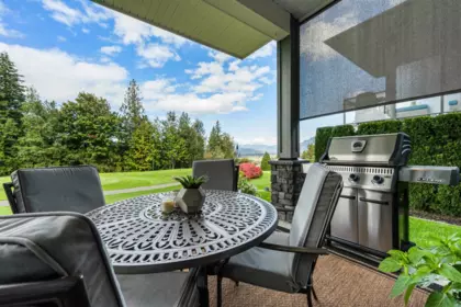Aerial View of 129 51096 Falls Court, Chilliwack, BC