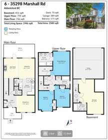Aerial View of 6 35298 Marshall Road, Abbotsford, BC