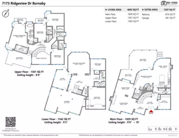 Playground / Recreational Area Near 7173 Ridgeview Drive, Burnaby, BC