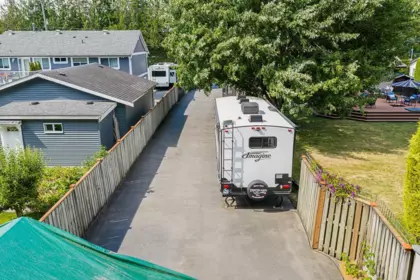 Aerial View of 24762 58a Avenue, Langley, BC