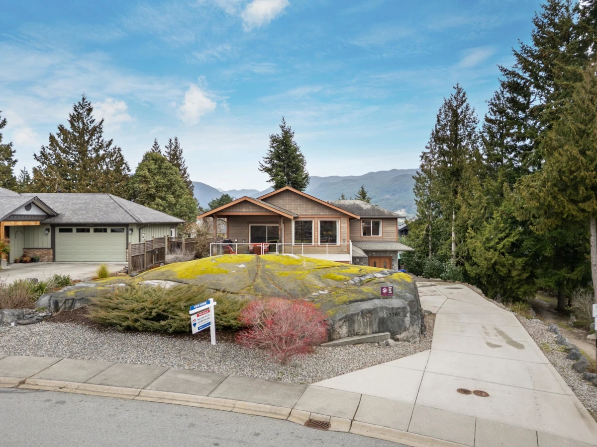 Exterior Rear Photo of 5781 Genni's Way, Sechelt, BC