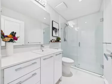 Aerial View of 50 3500 Burke Village Prm, Coquitlam, BC