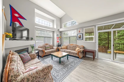 Living Room Photo of 1 11495 Cottonwood Drive, Maple Ridge, BC